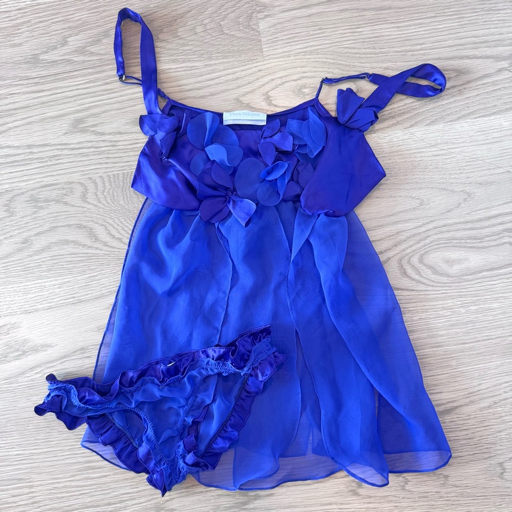 💜 NWOT Purple Flora Nikrooz Set 💜